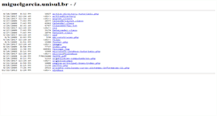 Desktop Screenshot of miguelgarcia.unisul.br